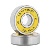 Flying Eagle Wings Pro Skate Bearings 608 8mm Yellow - Lucky Skates 