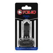 Fox 40 Black Pearl Whistle with Black Lanyard - Lucky Skates 