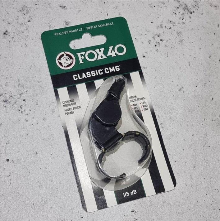 FOX 40 Classic CMG Whistle with Fingergrip - Lucky Skates 