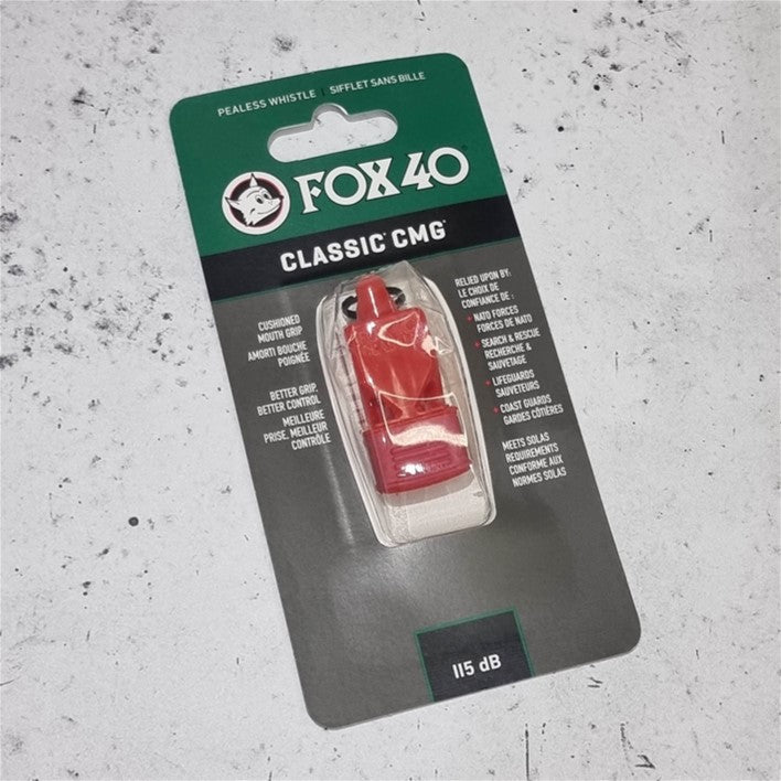 Fox 40 Classic CMG Sports Referee Whistle 115db - Lucky Skates
