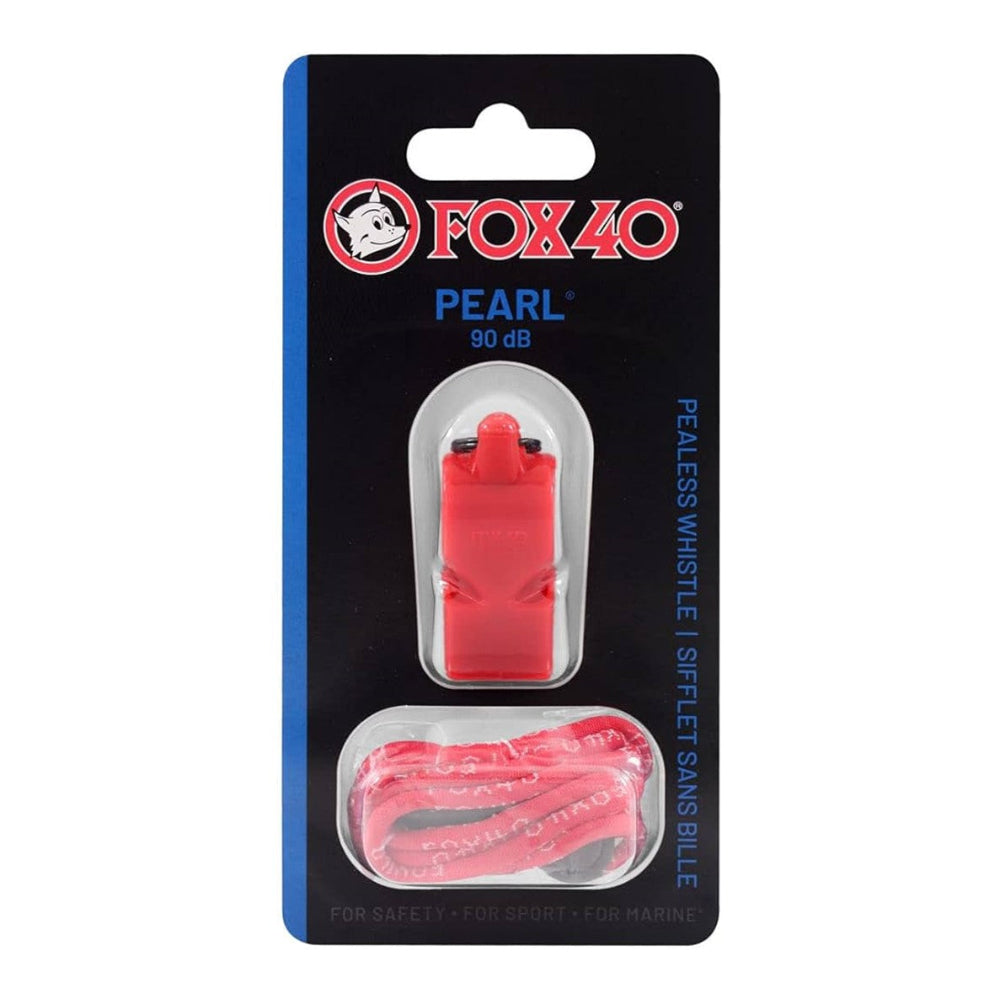 Fox 40 Neon Pink Whistle with lanyard - Lucky Skates 