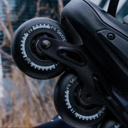 FR Downtown Black Inline Wheels 80mm 85A - Lucky Skates