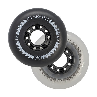 FR Downtown Black Inline Wheel 76mm 85A - 4 Pack