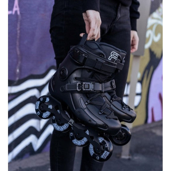 FR FR1 80mm Black Inline Skates - Lucky Skates