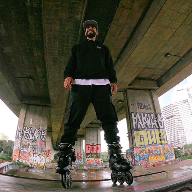 FR FR1 Deluxe Intuition Black/White 310 Inline Skates - Lucky Skates