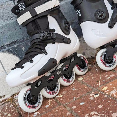 FR FR3 80 White Inline Skates - Lucky Skates