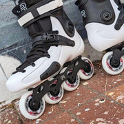 FR FR3 80 White Inline Skates - Lucky Skates