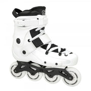 FR Skates FRX 80 White Inline Skates - Lucky Skates 