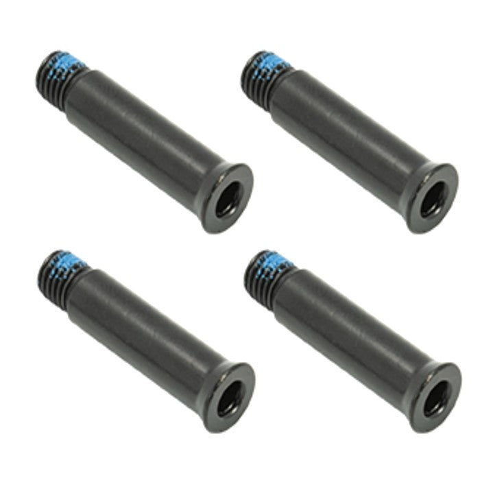 FR Inline Skate Axles Black - 4 Pack - Lucky Skates