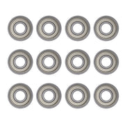 FR Skates MW9 Titalium Freeride Skate Bearings 8mm 12 pack - Lucky Skates 