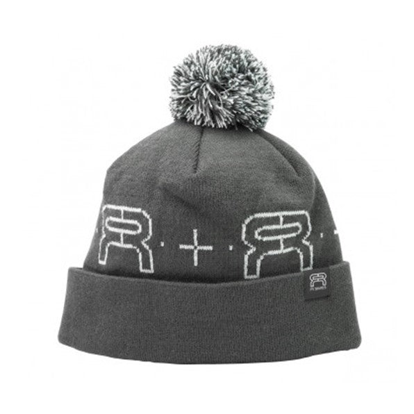 FR Skates Pompom Grey Beanie - Lucky Skates