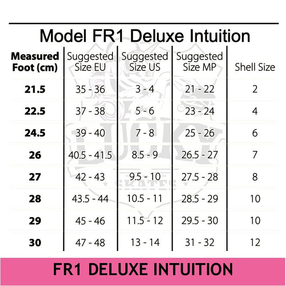 FR FR1 Deluxe Intuition 80 Black Inline Skates