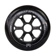 FR Speed Black Inline Wheels 110mm 85A - Lucky Skates 