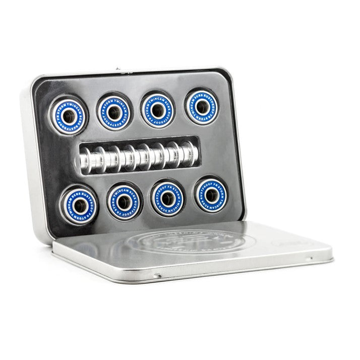 FR Storm Rustproof Water Resistant Skate Bearings Blue (16) - Lucky Skates