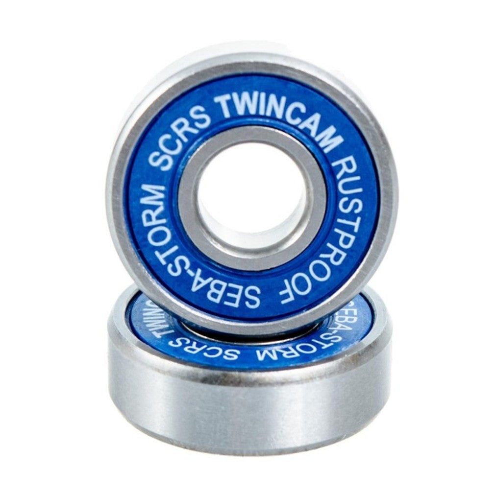 FR Storm Rustproof Water Resistant Skate Bearings Blue (16) - Lucky Skates