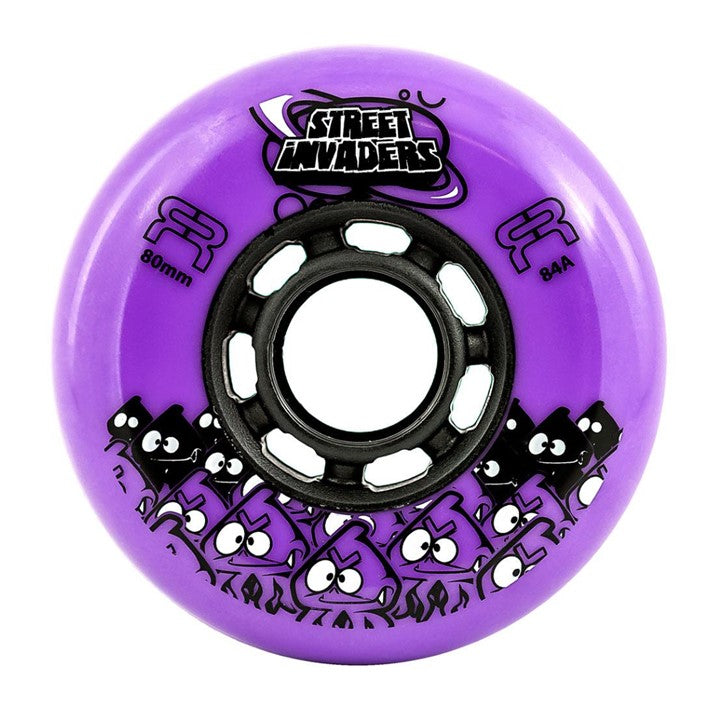 FR Street Invaders Inline Skate Wheel - 4 Pack - Lucky Skates