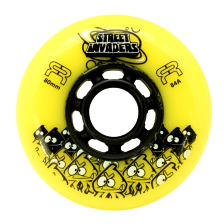 FR Street Invaders Inline Wheel 72mm 84A - 4 Pack