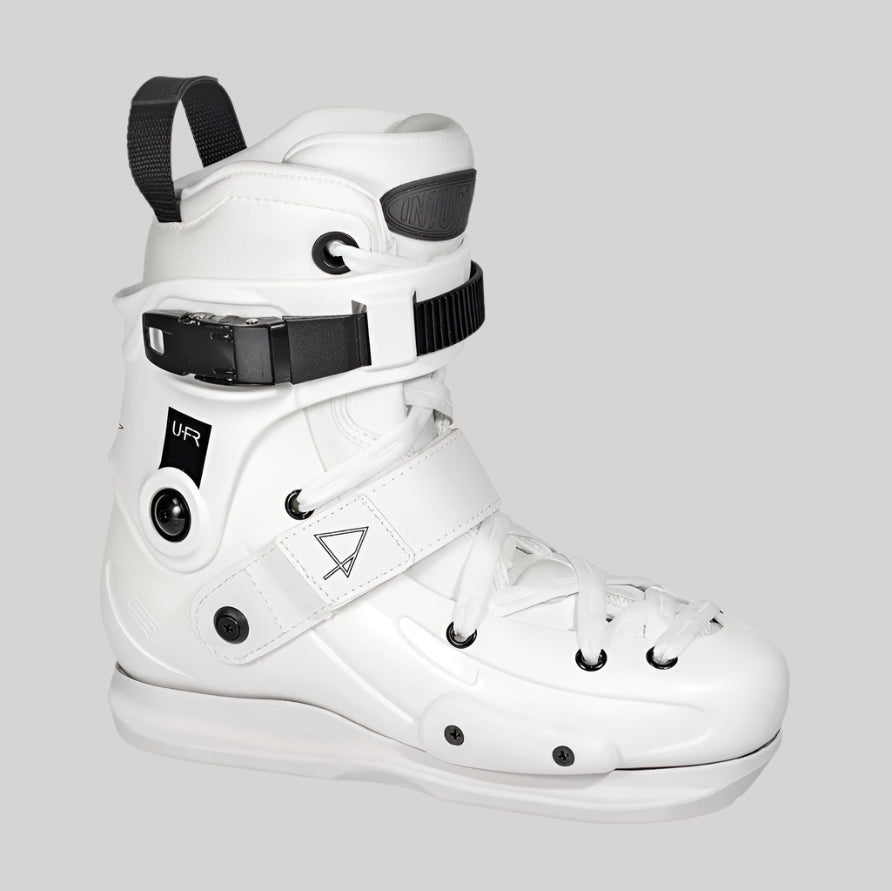 FR UFR Street AP Intuition White Inline Aggressive Skate Boots - Lucky Skates