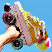 Fuzzy Skate Pom Poms - Lucky Skates