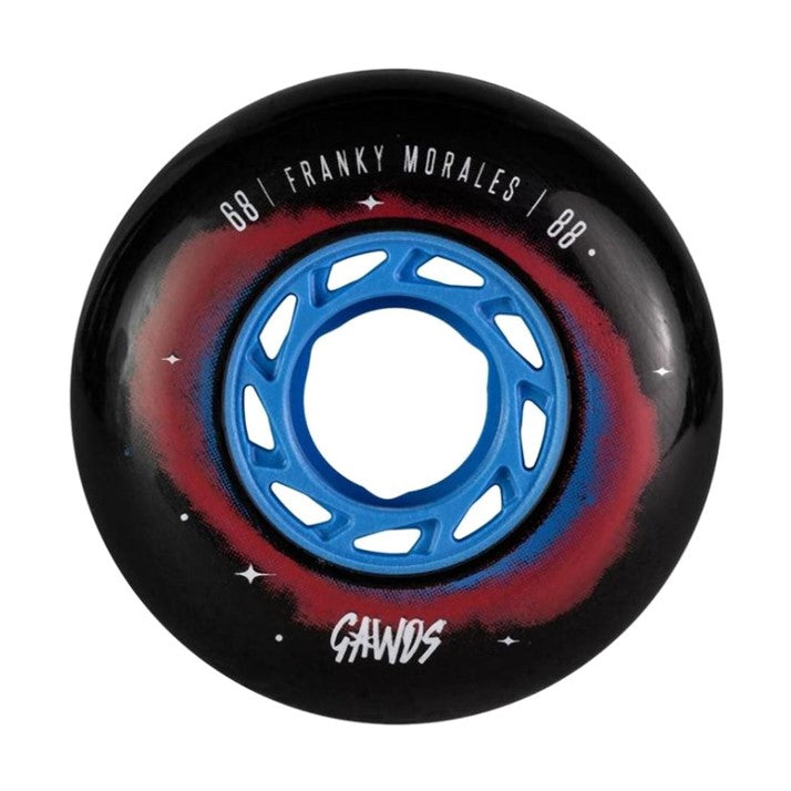 Gawds Franky Morales Aggressive Inline Wheels Black - 4 Pack - Lucky Skates
