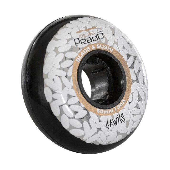 Gawds Michel Prado Sushi Inline Aggressive Wheels Black - 4 Pack -  Lucky Skates
