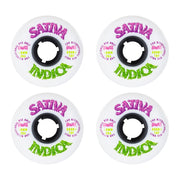 Gawds Team Weed III Inline Aggressive  Inline Skate Wheels 60mm 88a 4 Pack White - Lucky Skates