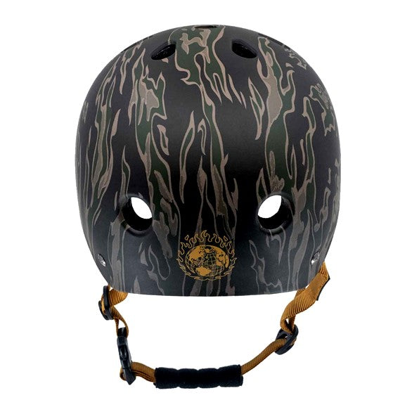 Globe Goodstock Skate Helmet Tiger Camo - Certified - Lucky Skates