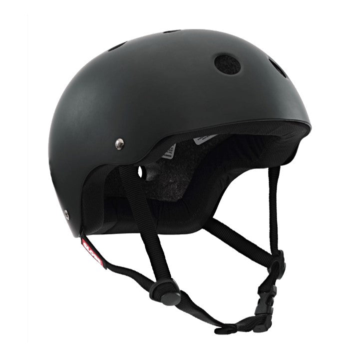 Globe Goodstock Skate Helmet Black Matte - Certified - Lucky Skates