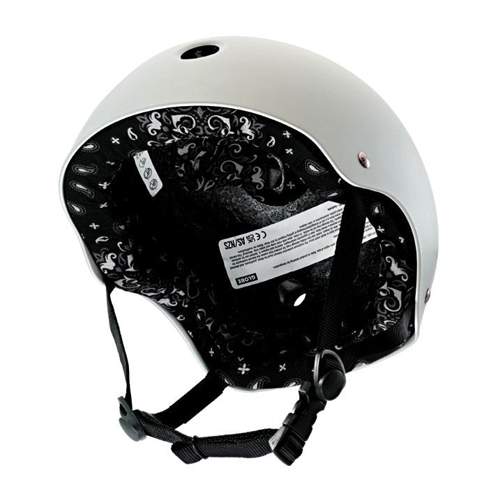 Globe Goodstock Skate Helmet Gunmetal Grey Matte - Certified - Lucky Skates