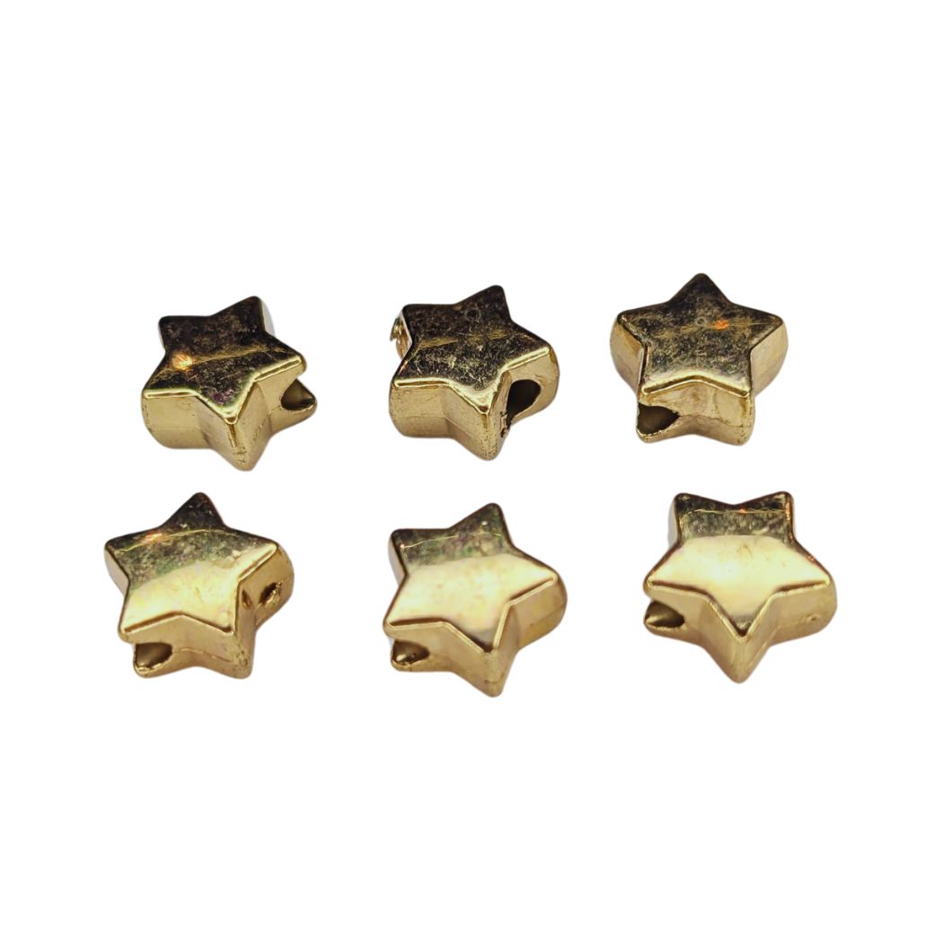 Roller Skate Star Charms - 6 Pack