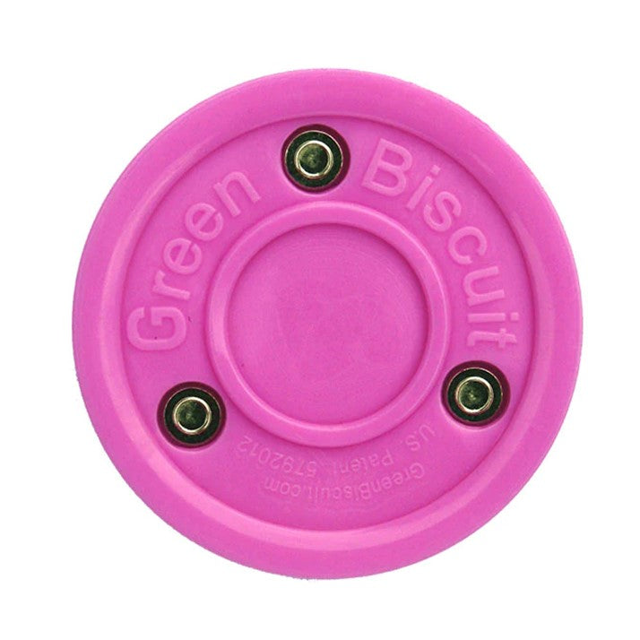 Green Biscuit Street Roller Hockey Outdoor Puck - Lucky Skates