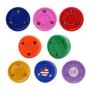 Green Biscuit Street Roller Hockey Outdoor Puck - Lucky Skates