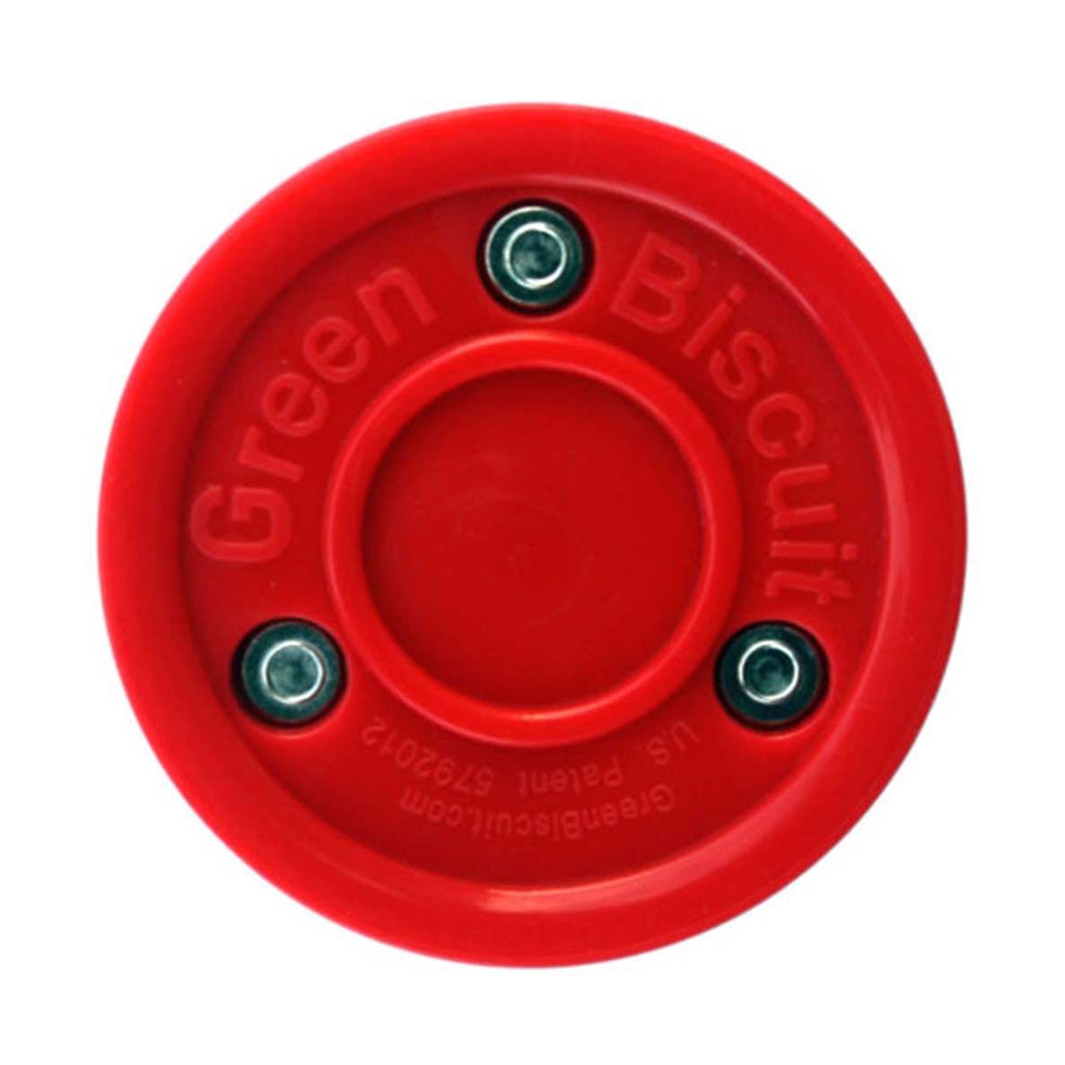 Green Biscuit Street Roller Hockey Outdoor Puck - Lucky Skates