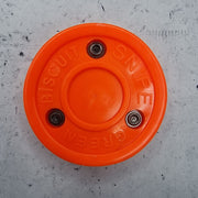 inline hockey orange puck 