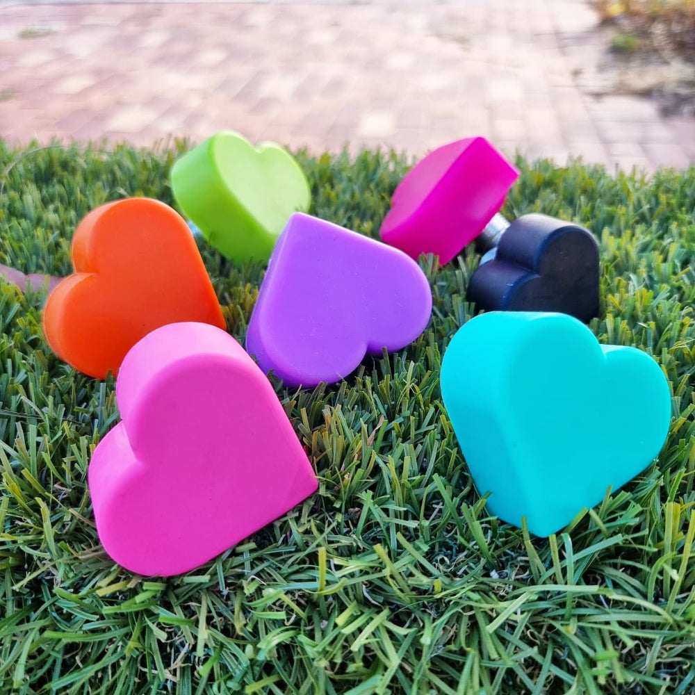 Grindstone Heartstopper Roller Skate Heart Shaped Toe Stops Love Heart - Lucky Skates
