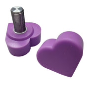 Grindstone Heartstopper Roller Skate Heart Shaped Toe Stops Love Heart - Lucky Skates