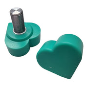 Grindstone Heartstopper Roller Skate Heart Shaped Toe Stops Love Heart - Lucky Skates