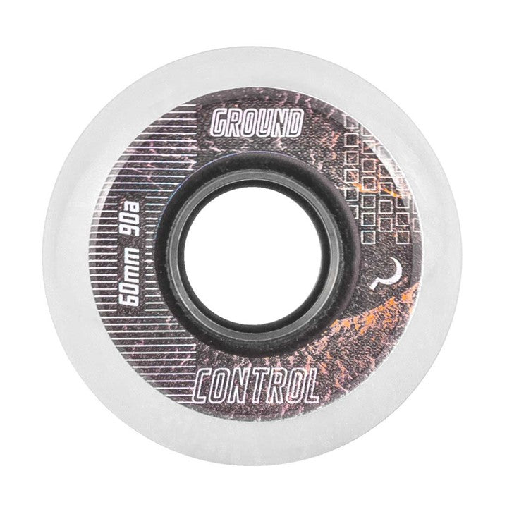 Ground Control CM White Inline Wheel 60mm 90A *3 left*