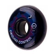 Ground Control CM Turbulence Black Inline Aggressive Wheels - 4 Pack - Lucky Skates