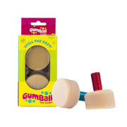 Gumball Roller Skate Toe Stops Long Stem Natural - Lucky Skates 