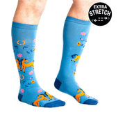 Sock It To Me Hay There Horse Stretch-It Knee High Socks - Lucky Skates 
