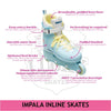 Impala Lightspeed Vanilla Sprinkle Inline Skates