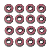 Impala ABEC 7 Skate Pink Bearings 8mm (16 Pack) - Lucky Skates
