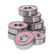 Impala Roller Skate Bearings Pink (8) - Lucky Skates
