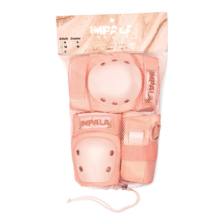 Impala Adult Pad Set Marawa Rose Gold - Lucky Skates