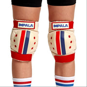 Impala Adult Pad Set Vintage Stripe Knee Pads - Lucky Skates