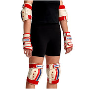Impala Adult Pad Set Vintage Stripe Knee Pads, Elbow Pads, Wrist Guards - Lucky Skates