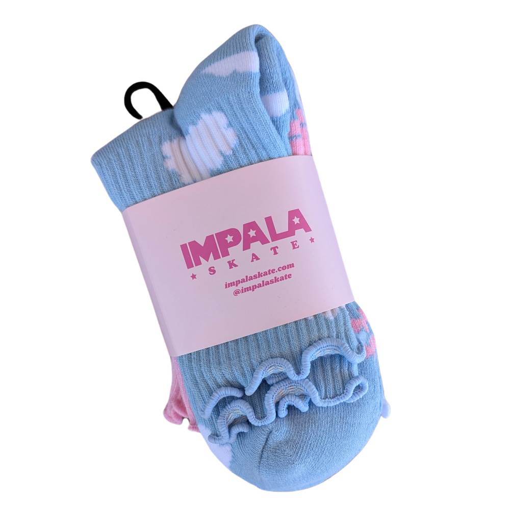 Impala Everyday Frill 3 Pack Socks - Lucky Skates
