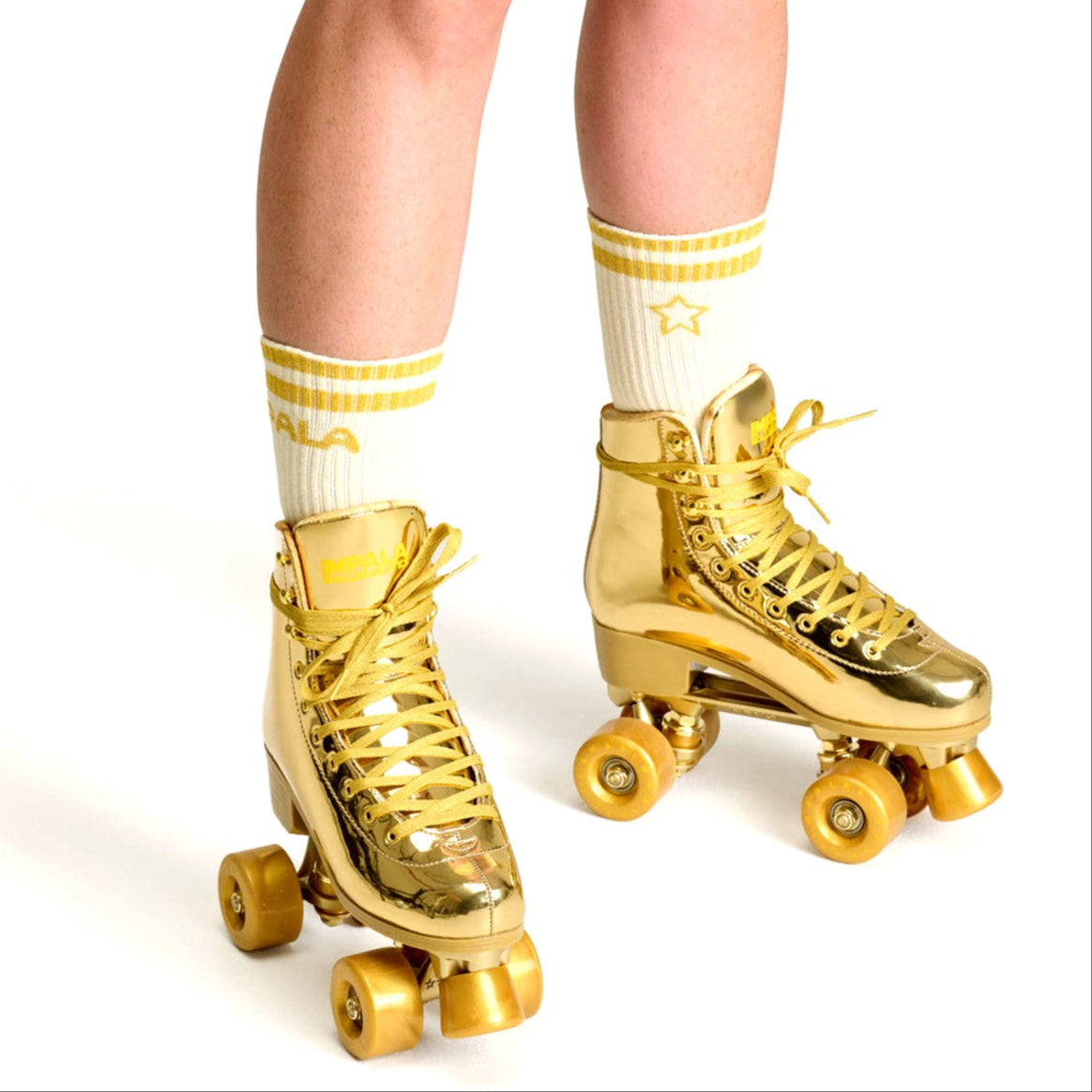 Marawa Gold Impala Roller Skates - Lucky Skates