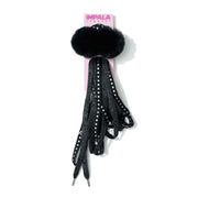 Impala Lace Pom Poms Black - Lucky Skates 